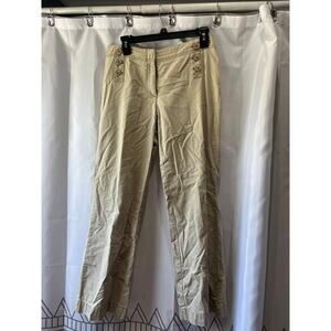 J.Jill Khacki Pants Petite size 6